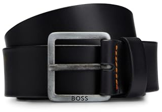 BOSS Herren Jeeko_sz40 G rtel, Black1, 105 EU