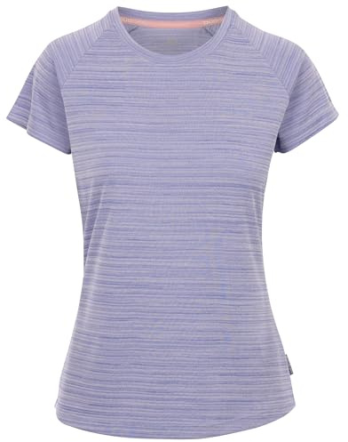 Trespass Womens Active Top-Tp75 Vickland Sky Blue Marl in Size - 12