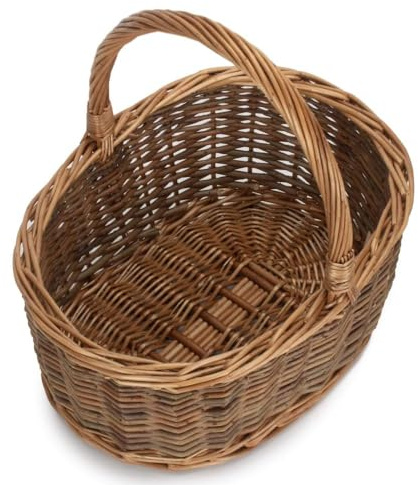 Medium oval oskalad pilkorg