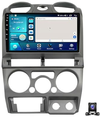 BUOZCHY Android 12 Estéreo para automóvil Radio con Pantalla táctil de 9 Pulgadas con navegación GPS Receptor de Radio FM Bluetooth para ISU-zu D-MAX 2007~2011 Soporte Carplay/Auto/DSP/RDS
