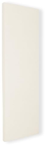 SILENT4® Asorbant acoustique pour mur 114x33x5cm en non-tissé acoustique, montage velcro et à vis, acoustique améliorée prouvée par panneau acoustique en blanc crème