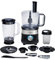 Quest 34800 Multifunctional Food Processor / 6-in-1 Chopper, Blender, Grinder & More / 2 Litre Bowl / 3 Speed Settings + Pulse/Dishwasher Safe Parts / 600W