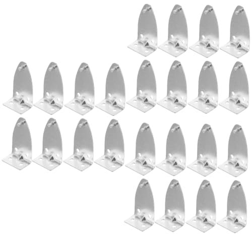 Mikikit 3 Set Gancio di Posizionamento Veneziana in Metallo Doghe Mini Tende Tapparelle Senza Fili Tende Verticali Blinds Verticale Elettrico Portacorda per Tende Filo 8 Pezzi * 3
