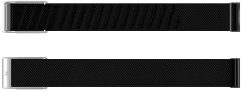 WHOOP MG SuperKnit Luxe – Performance Accessory for Health, Fitness, & Wellness Wearable – Premium Metals – ECG Compatible – Not Compatible with Gen 4 – OBSIDIAN