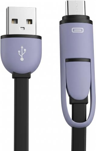 Cable 2 EN 1 USB con Adaptador USB C y Micro USB