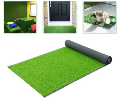 WLCNYL Césped Artificial, Resistente a la decoloración, Rollo de 20 mm de Altura, césped Artificial para Perros o decoración de Exteriores (tamaño: 2,5 x 10 m)