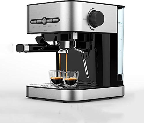 ZHJOPP Macchina da caffè, Macchina per caffè Espresso con montalatte Incorporato, Macchina da caffè semiautomatica per Uso Domestico, Adatta per preparare Vari caffè