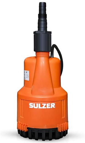 SULZER ABS Robusta 200 CW-TS Schmutzwasserpumpe bis 9.500 Liter/Stunde max. 6,1m Förderhöhe Flachabsaugung bis 3mm und 10m Kabel Art. 01135059