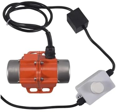Motore vibrante, Motore vibrante per vibratore per calcestruzzo, custodia a velocità regolabile da 30 W CA 3000 giri/min per tavolo,per tavolo di agitazione della sabbia