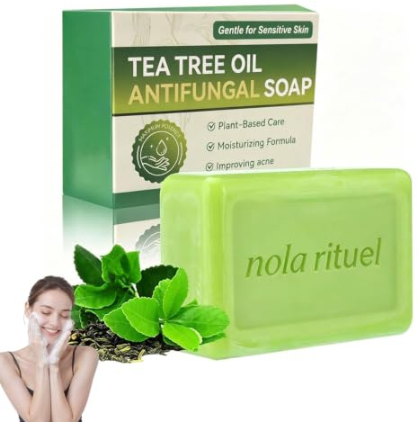 Nola Rituel Savon Ongique, Savon Antifongique, élimine La Transpiration Et Les Odeurs, Contre Les Démangeaisons, L'acné, Le Pied D'athlète Et La Folliculite (1)