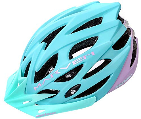meteor® Marven Fahrradhelm Herren Damen Kinder-Helm MTB rollerhelm mädchen kinderfahrradhelm für Downhill rennradhelm Mountainbike Inliner skaterhelm BMX fahradhelm Scooter Jungen Bike Helmet