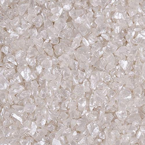 Fuchs seit 1895 Glasgranulat Glassteine 4-10mm 1000g in versch. Farben, Farbe:Perlmutt