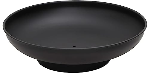 vidaXL Brasero Chimenea Fogata Calentador de Patio Horno Cuenco de Fuego Hornillo Jardín Parrilla Rejilla de Cocinado de Acero 57 cm