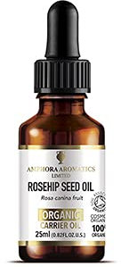 Amphora Aromatics COSMOS Organic Rosehip Seed Oil 25ml