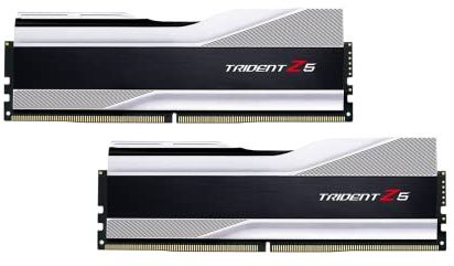 G.SKILL Trident Z5 Series DDR5 RAM (Intel XMP 3.0) 32GB (2x16GB) 6000MT/s CL30-40-40-96 1.35V Memoria U-DIMM - Plata metálica (F5-6000J3040F16GA2-TZ5S)