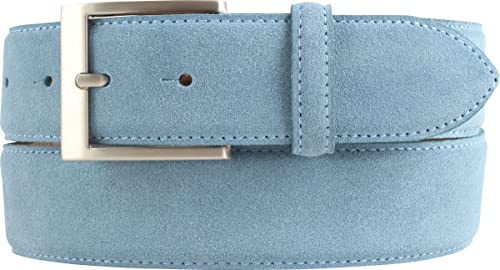 BELTINGER Veloursleder-Gürtel 4 cm | Hochwertiger Herren-Ledergürtel 40mm | Wildleder-Gürtel