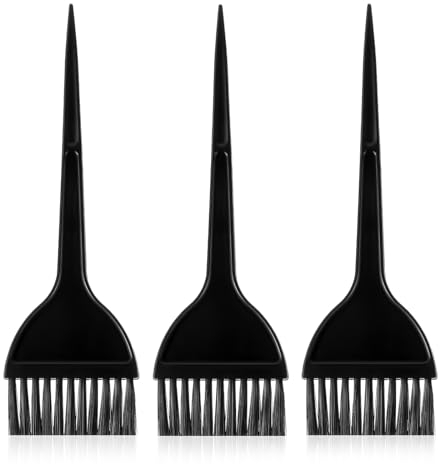 Giantree 3 Stk Haarfärbepinsel Set, Färbepinsel Haare Färben Zubehör Friseur Zubehör Haarfärbeset Pinsel Haare Färben Friseur Pinsel Färbepinsel Friseur Werkzeug für Friseursalon und Zuhause