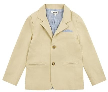 Steiff Blazer Costume pour bébé et Enfant, Phale Kaki, 104 Garçon