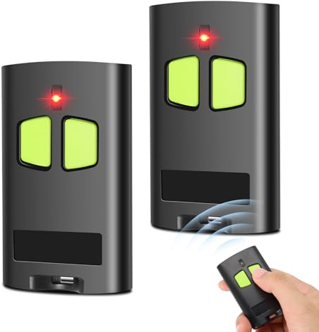 Wepai 433,92MHz Garagentor Handsender,2 Stück Fernbedienung für to.GO 2VA, to.GO 4VA,to.GO 2WV,to.GO 4WV,Rolling Code Garagenfernbedienung