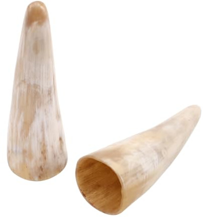 TOPBATHY 2stücke Wikingerhorn Getränk Kelch Aus Echtem Ochsenhorn Mittelalterliches Glas Für Bier Wein Und Schnaps Dekoratives Accessoire Für Party Und Inspiration
