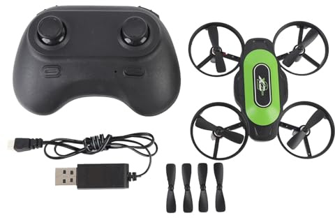 Luocute Mini Drohne Quadcopter, Leicht zu Fliege Drohne mit Höhenhalte, 360 Flips, EIN Wichtiger Startlandung für Anfänger, 2,4 -GHz -RC -Spielzeug in Indoor Im Freien, 1/2 (2 Batterien)