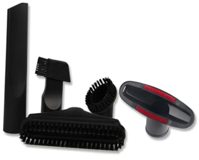 Sosoport Home Vacuum Cleaner Brush Accessories Replacement with Crevice Tool Upholstery Round Dusting Brush for Home Car Pet Hair Removal