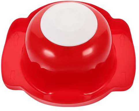 Protector de Dedos Rojo para Cortar Cebollas y Verduras Abs | Acero Inoxidable, Añade Estabilidad y Uso Seguro, Fácil de Operar y Resistente a Roturas