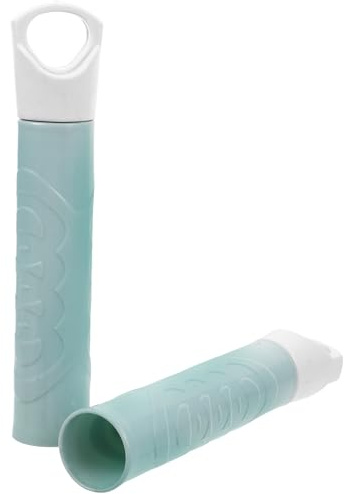 jojofuny 2 piezas Mango de Repuesto para Escoba Agarre Ergonómico Azul Funda para Tendedero Accesorio de Limpieza Doméstica
