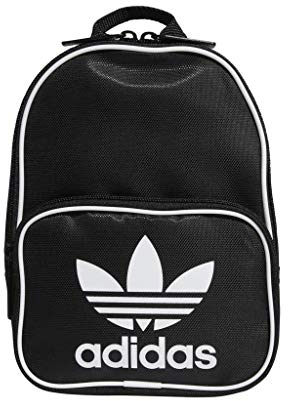 adidas Originals Women's Originals Santiago Mini Backpack, Black/White, One Size, Originals Santiago Mini Backpack