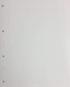 Pack of 50 Prestige/Alpha Major Quadrilled Stamp Album Pages - with Bonus Westgate Supplies Perforation Gauge