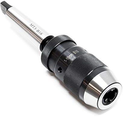 Mandrino per trapano serraggio rapido MT3-B16 16mm senza chiave autoserrante