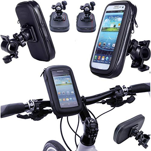Bargain Doctor For Samsung Galaxy S10 Plus 360° Waterproof Bike Mount Holder Case Bicycle Mobile Phone Cover