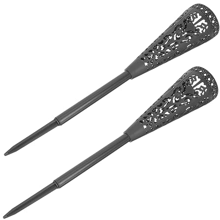 Warmhm Kegel Grabvase Aus Kunststoff Mit Erdspieß Wetterfester Friedhofsvase Für Blumenarrangements Im Garten Und Rasen 2 Stück