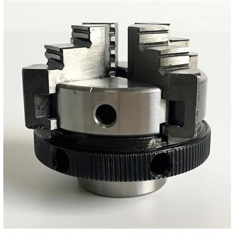 CIJIAOPOYU Mini-DREHBANK-Futter for Holz 50 mm Mini-DREHBANK-Futter for Holz 4-BACKEN-SELBSTSPANNENDES Futter K02-50 for kleine Holzdrehbänke