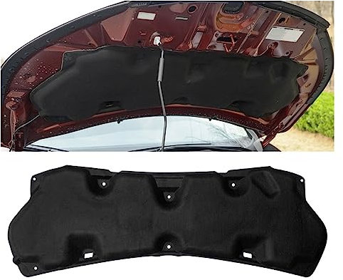 Isolation thermique et phonique de voiture en coton for capot avant de moteur, tapis de pare-feu, accessoires anti-bruit compatibles avec CR-V 2012-2021(A (G4) 12-16)