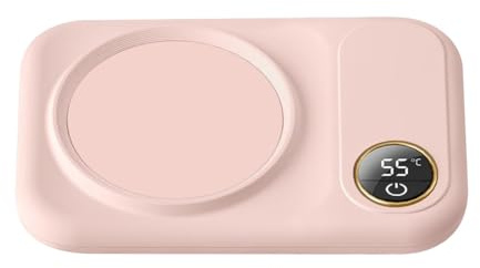 Kaffeetassenwärmer, 3 Temperatureinstellungen, Tassenwärmer, USB Kaffeewärmer, Untersetzer mit Automatischer Abschaltung zum Erwärmen von Kaffee, Milch und Tee