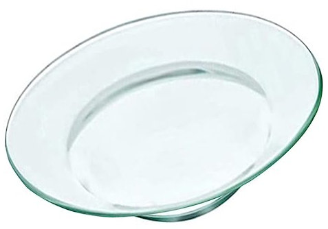 IMIKEYA Pad Health heizlùfter Duftbrenner Duftverbreiter aromatherapie Diffusoren Ölbrenner Inhaber Ölwärmerschale schmilzt Spa-Platten mit ätherischen Ölen kleine Glasplatten Transparent