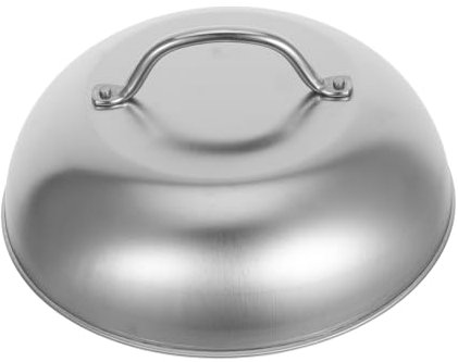Tapa de Olla de Plancha Redonda de 9 Pulgadas Acero Inoxidable