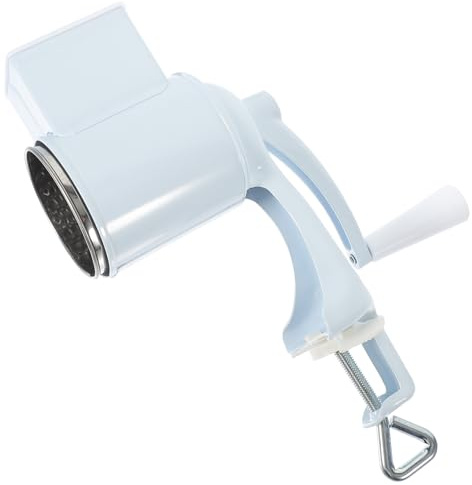 VERDANVERSE Rallador Manual de Queso y Nueces de Metal Multifuncional para Cocina Casa Triturador Seguro y Práctico para y Restaurantes