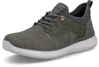 Rieker Låga sneakers för män B9651, storlek:43 EU, Färg:grön