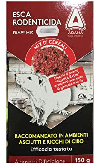 adama Frap Mix Esca Rodenticida Cereali 150 g