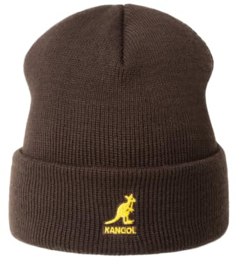 Kangol Herren Acrylic Pull-ON Baskenmütze, Torfbraun, Einheitsgröße