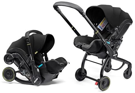 Doona X Baby Car Seat & Travel Stroller, Nitro Black