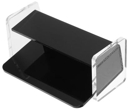 STOBOK Acrylständer Für Visitenkartenhalter Namenskartenhalter Kartenständer Aus Acryl Für Visitenkartenregal Tisch-visitenkartenständer Kartenhalter Organizer Für Büro Und Zuhause