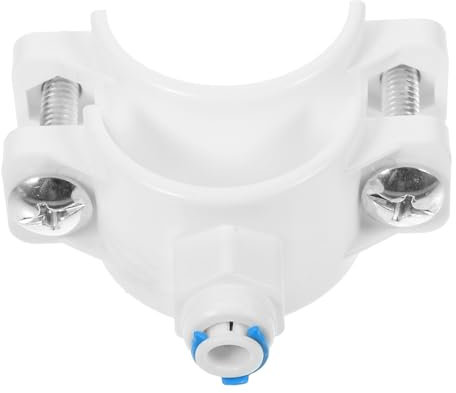 OSALADI 3pièces Selle De Drain Avec Vanne Pom Accessoire De Filtration Eau Installation Facile Pour Systèmes De Filtration Sous Évier Résistant Pression De Compatible Avec Tuyaux De Od