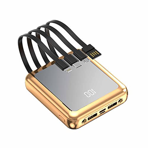 Caricabatterie portatile, piccolo power bank 10000mAh ricarica rapida, powerbank USB C (in & output) pacco batteria del telefono adatto per telefoni cellulari, computer, ecc.