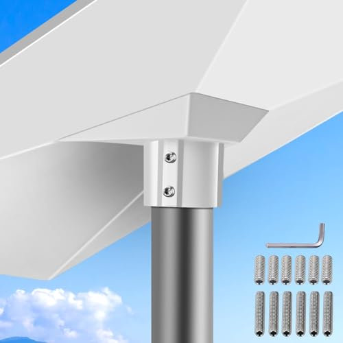 Starlink Gen 3 Mount, Ankey Starlink Gen 3 Pole Mount Kit di montaggio adattatore per tubo, montaggio su palo in metallo compatibile con parabola standard Starlink V3