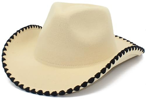 ZwaitL Panamahut, Fedoras, Westernhut mit kurzem Rand, für Damen, Herren, Freizeitkleidung, Western-Fedoras, Herren, Damen, Unisex-Kleidung