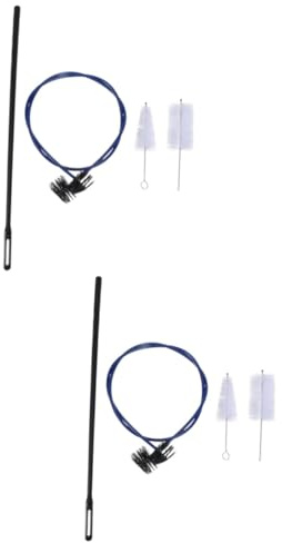 SHOWERORO 8stücke Teiliges Für Blasinstrumente Reinigungsbürsten-set Für Trompete Bürsten Pflege Und Von Musikinstrumenten