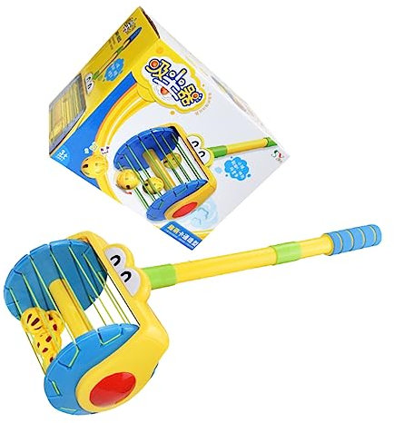 Yardwe Kinderspielzeug Staubsauger Set Simulation Saugspielzeug Kinderfreundlicher Staubfänger Fördert Motorische Fähigkeiten Interaktives Lernspielzeug Für Eltern-Junge Mädchen-Spiel